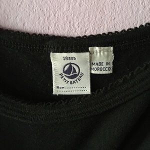 Petit Bateau Black Dress